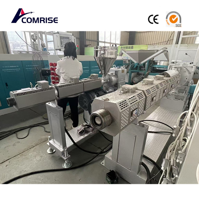 20-110 mm ABA drie-laags CO-extrusie HDPE-pijpmachine