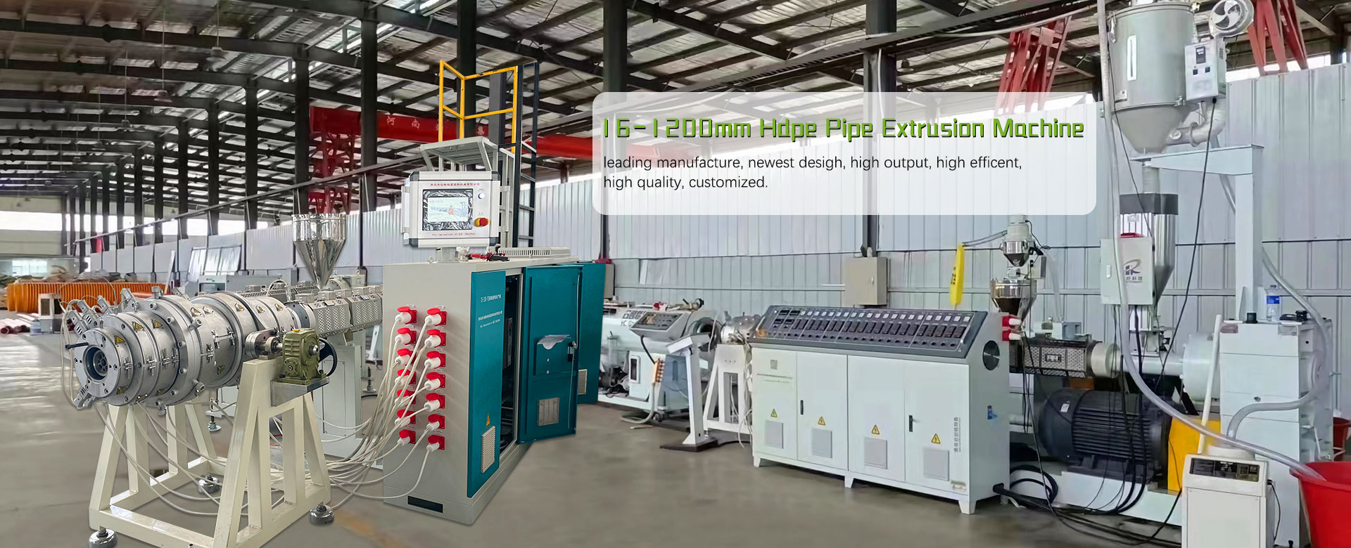 HDPE PP PPR PE MPP-pijpmachine China