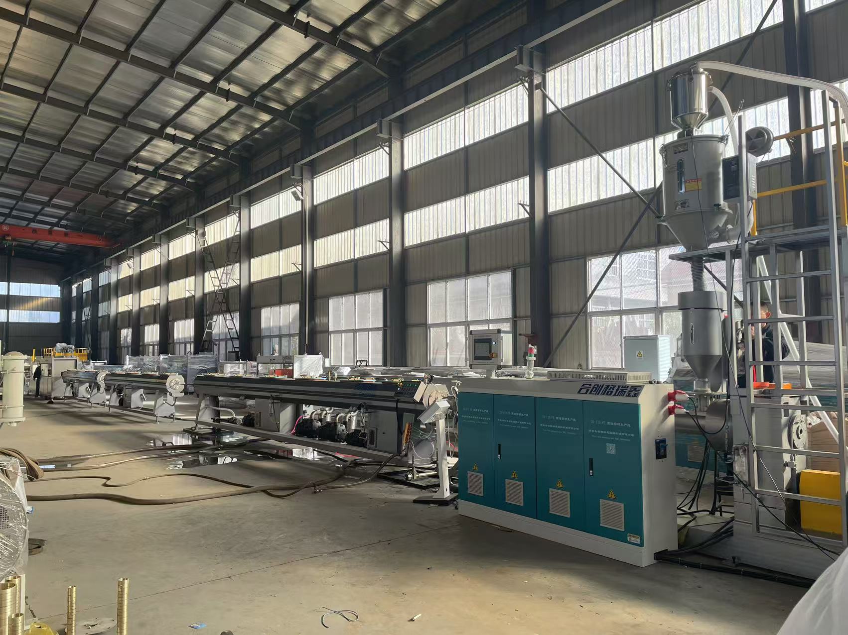 20-110 mm HDPE-pijpmachine met succes getest