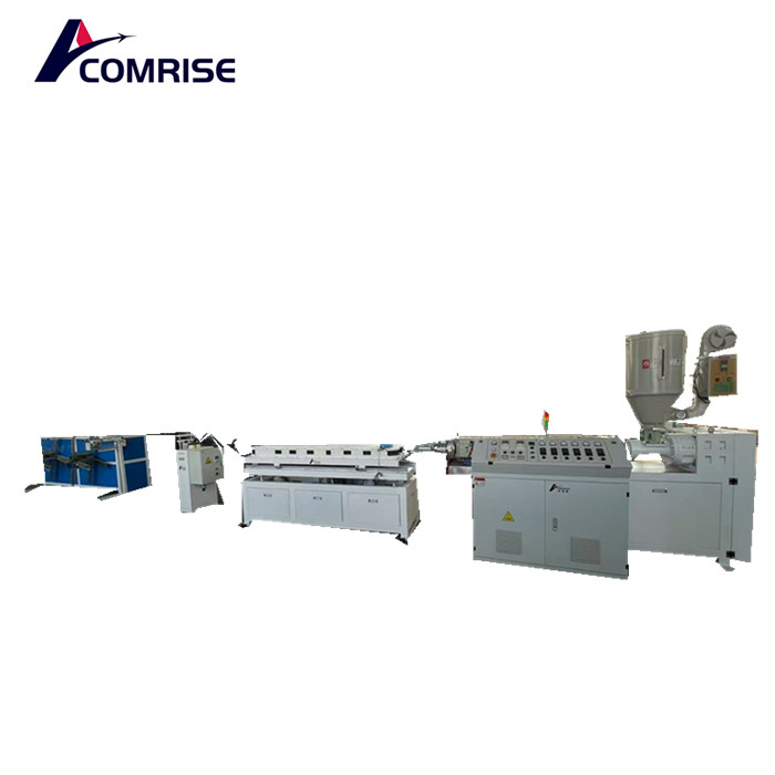 High Speed ​​Single Wall golfpijp machine productie voltooid