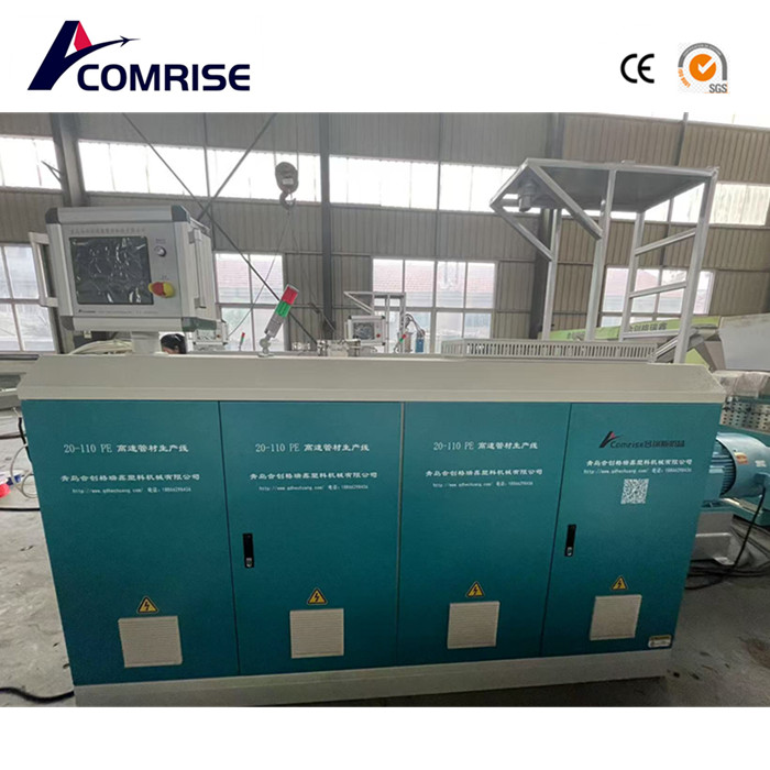 20-110 mm HDPE-buismachine-assemblage voltooid