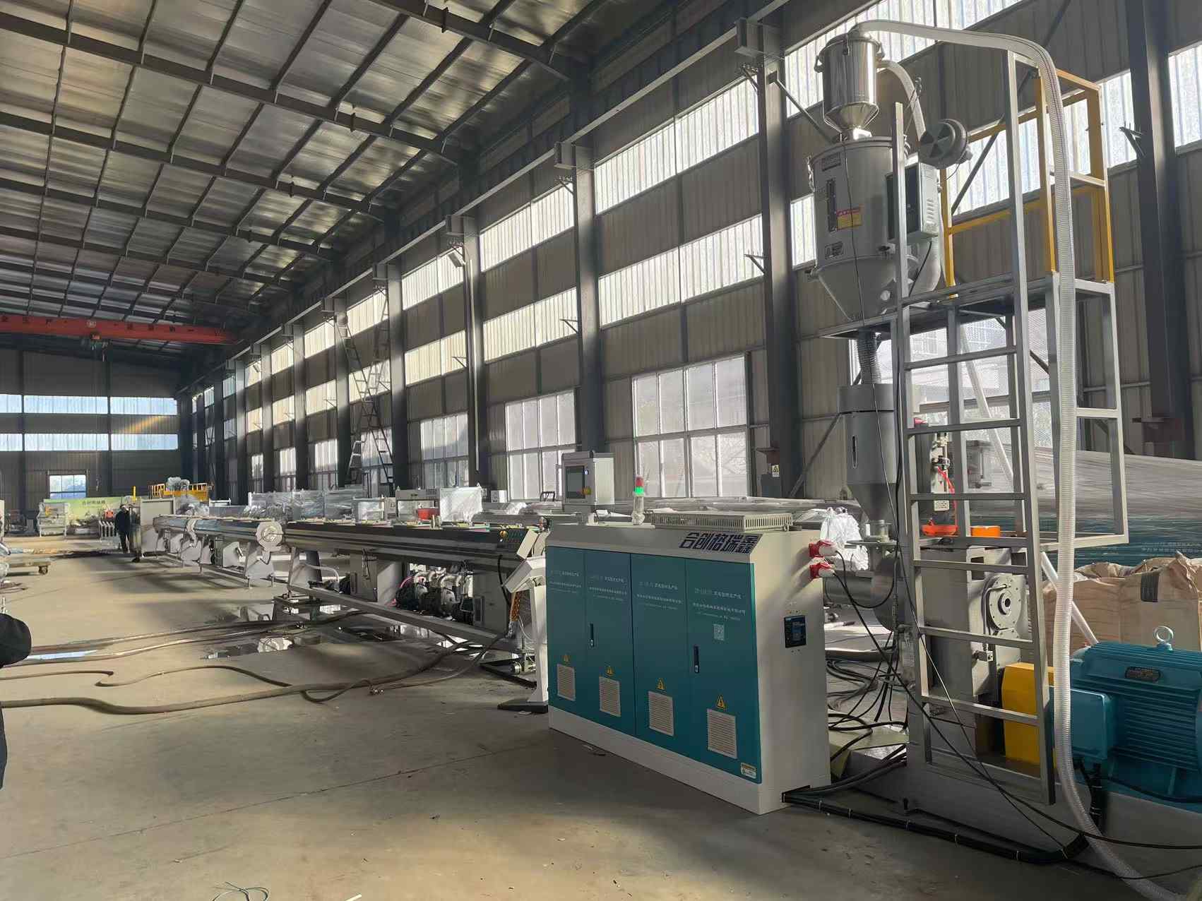 20 mm-110 mm HDPE-pijp high-speed machine