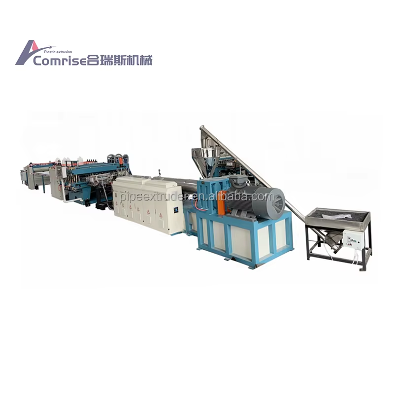 Extrusiemachine met blaarplaat