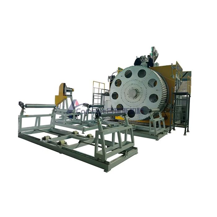Grote diameter holle wandwikkelingspijpmachine