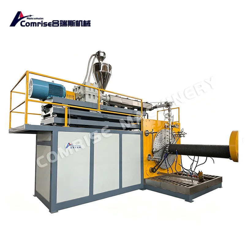 Spiraalvormige kronkelende pijpmachine met grote diameter