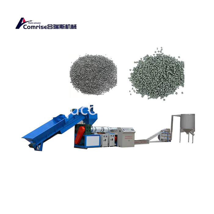 Plastic afvalrecyclingmachine